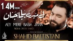 Aey Mere Baba Jaan | Shahid Baltistani Nohay 2021 | Nohay 2021 | Muharram 2021/1442