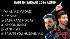 ALI SHANAWAR AND ALI JEE ALBUM 2016/1438H JUKEBOX – FAZAL-E-SAKINA