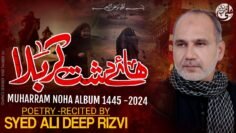 | Haye Dashte Karbala | Audio Release – Muharram 2024 | Syed Ali Deep Rizvi Official |