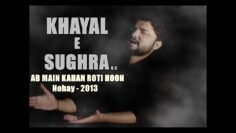 Khayal-e-Sughra ع – Ab Main Kahan Roti Hoon | Nohay 2013 | Syed Raza Abbas Zaidi