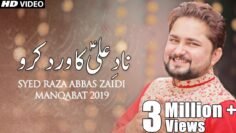 Nad e Ali Ka Wird Karo | 13 Rajab New Manqabat 2019 | Syed Raza Abbas Zaidi | Mola Ali ع Manqabat
