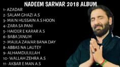 NADEEM SARWAR – NADEEM SARWAR ALBUM 2018/1441H JUKEBOX – FAZAL-E-SAKINA