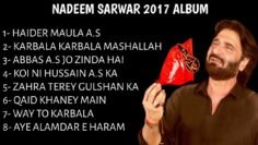 NADEEM SARWAR – NADEEM SARWAR ALBUM 2017/1439H JUKEBOX – FAZAL-E-SAKINA