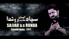 Nohay 2017 – SAJJAD ع RONDA ( Saraiki ) | SYED RAZA ABBAS ZAIDI | Nohay 2017-18