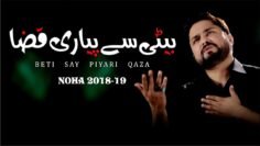 Nohay 2018 | BETI SAY PYARI QAZA | Syed Raza Abbas Zaidi | Noha 2018 | Muharram 1440H Nohay 2019 |