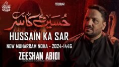 Nohay 2024 | Hussain Ka Sar | Muharram New Nohay 2024 | Zeeshan Abidi