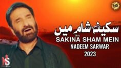 SAKINA SHAM MEIN | Nadeem Sarwar New Nohay 2023 | 13 Safar Shahadat Bibi Sakina (sa) Nohay 2023