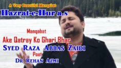 Syed Raza Abbas Zaidi | Live Manqabat 2017 | Hur Ka Muqaddar