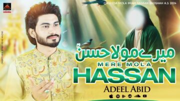 Mere Mola Hassan | Adeel Abid | 2024 | New Qasida Mola Hassan As